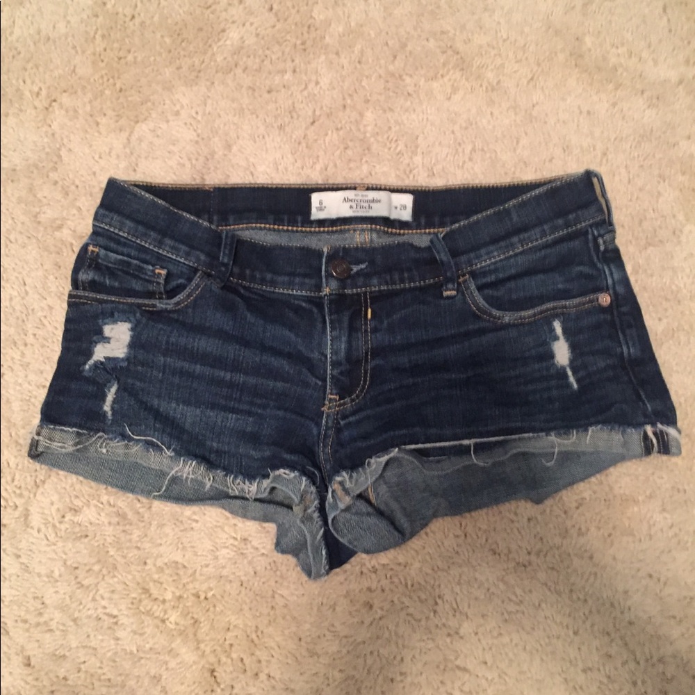 Abercrombie jean shorts