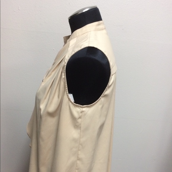 Chandi and Lia Cream sleeveless top NWOT - Picture 2 of 5