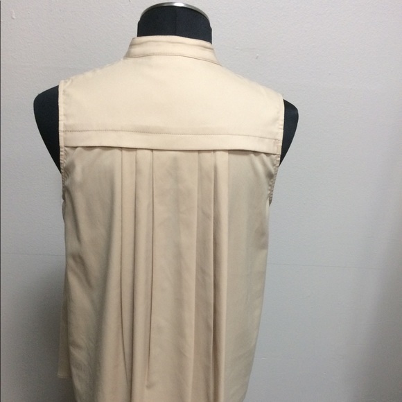 Chandi and Lia Cream sleeveless top NWOT - Picture 3 of 5