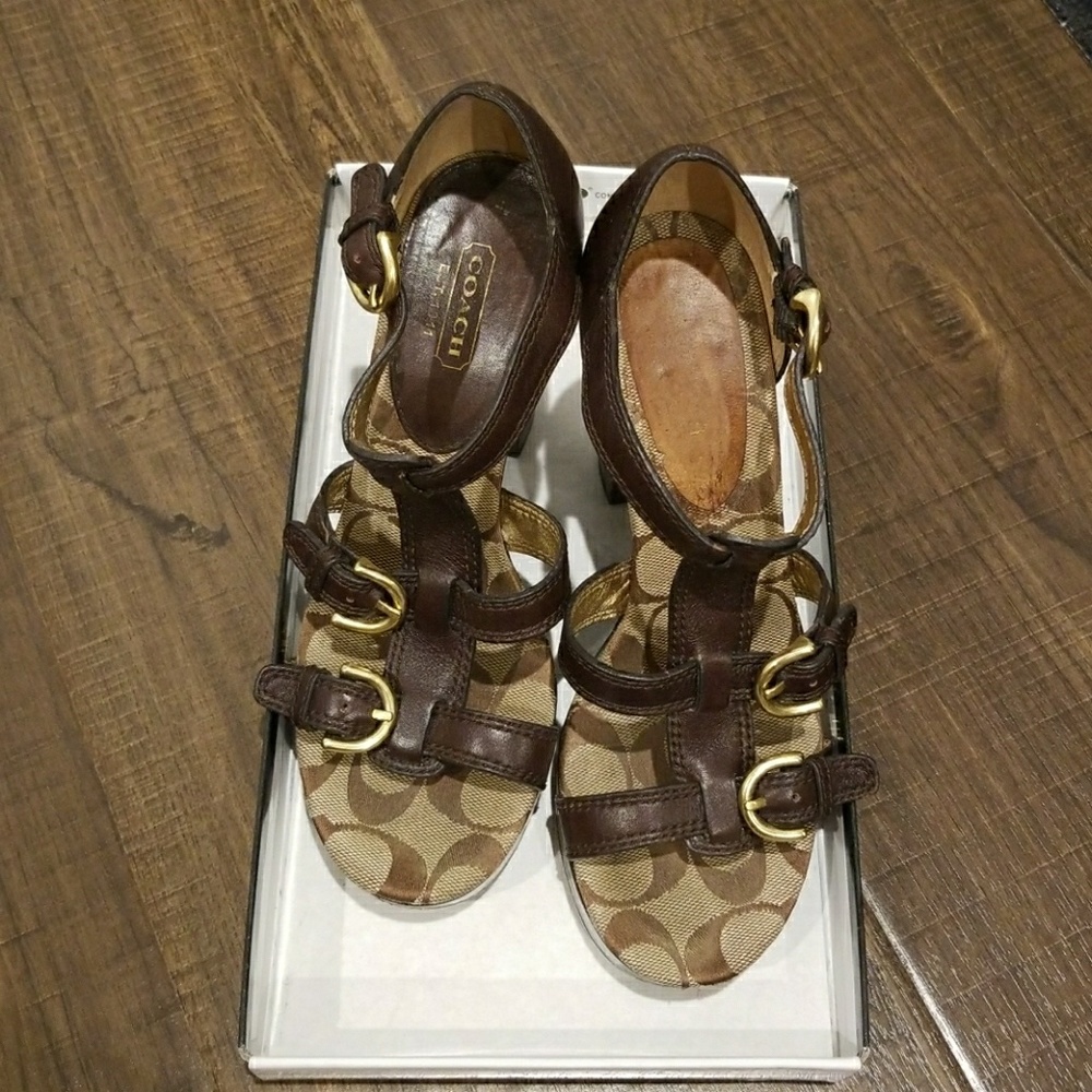 Coach sandals