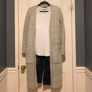 Forever 21 heather grey cardigan
