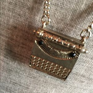 Forever 21 Jewelry - Typewriter Necklace from Forever 21 Forever 21 Jewelry - Typewriter Necklace from Forever 21