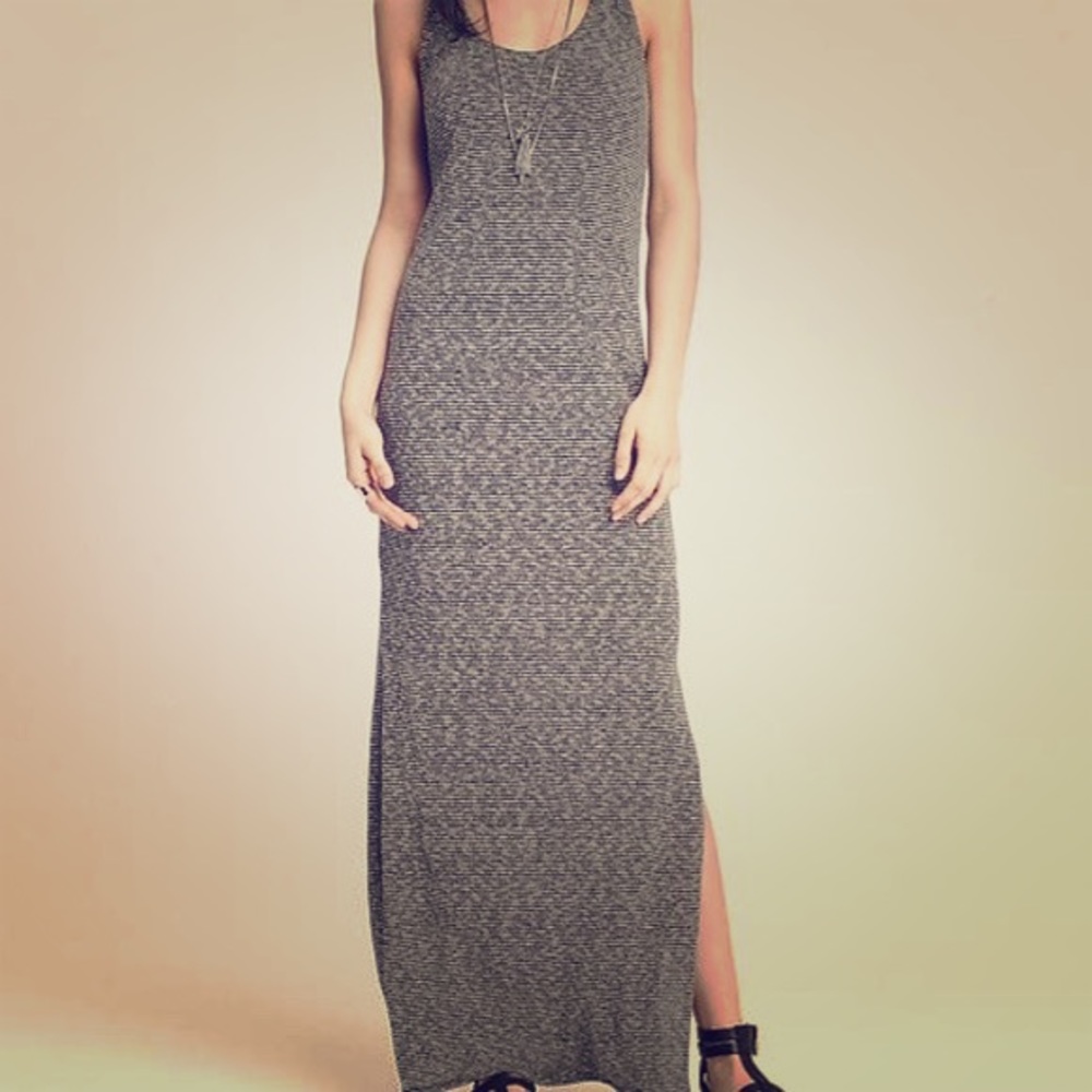 Banana republic petite small maxi woven dress