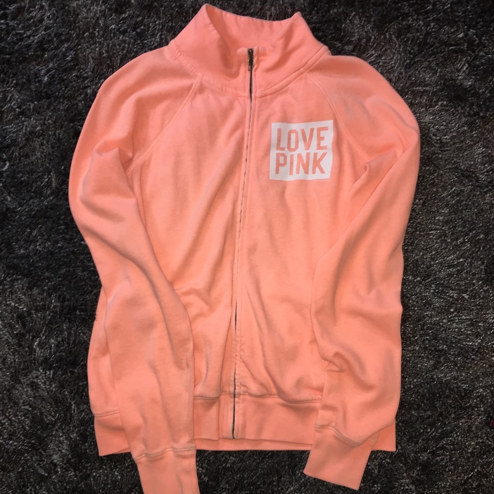 VS PINK Full Zip Jacket- Oversized