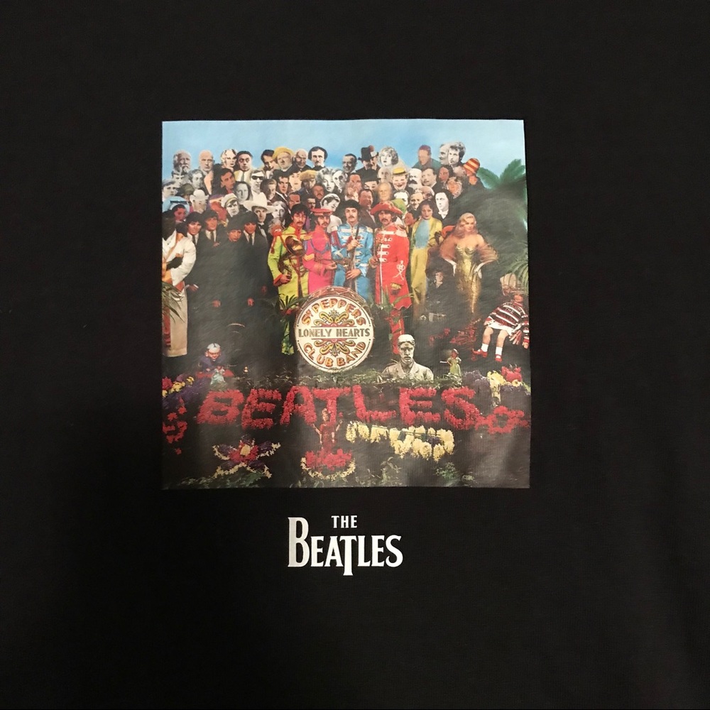 Black Beatles Shirt Large
