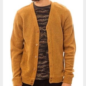Brixton Yellow Cardigan