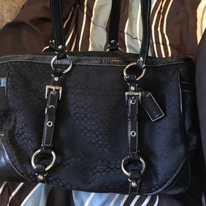 Coach hand bag