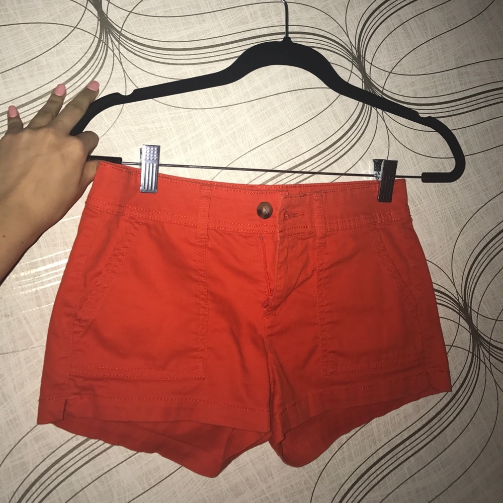 Orange shorts