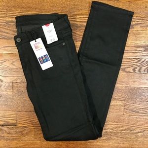 Uniqlo heattech black skinny jeans