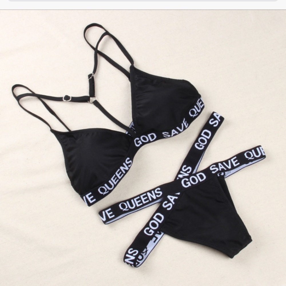 God save queens bathing suit