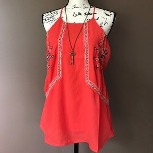 🆕 NWOT Venus Embroidered Tank