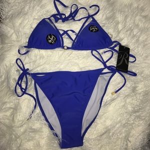 RAMPAGE Blue Bikini Set