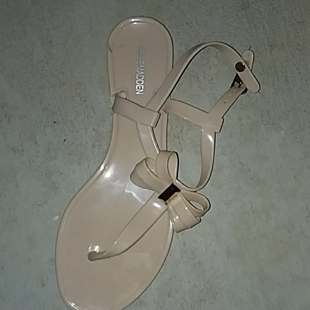 Steve Madden nude jelly