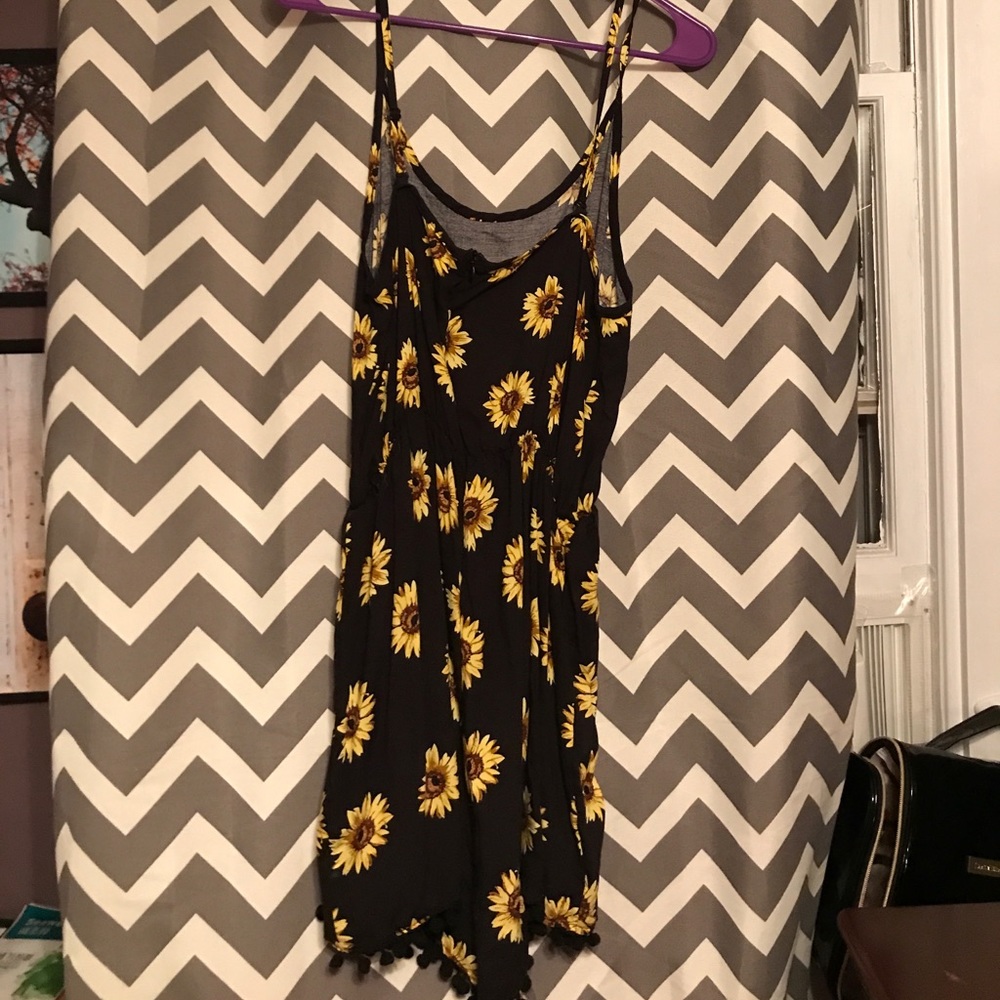 Sunflower romper