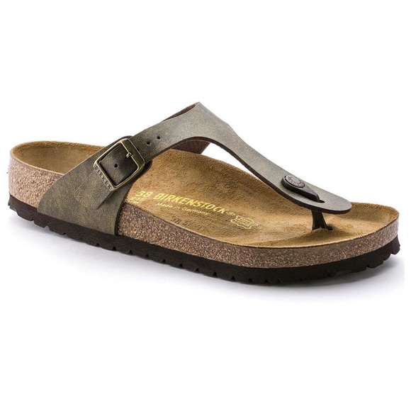 Birkenstock Shoes - Birkenstock Gizeh Sandal Golden Brown