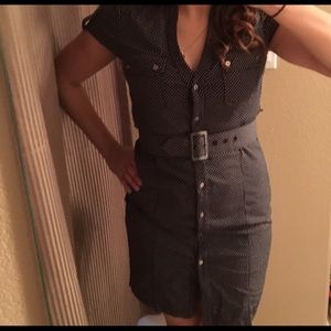 Polka Dot Dress Express Size 6