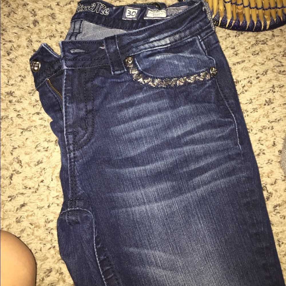 Boot cut miss me jeans