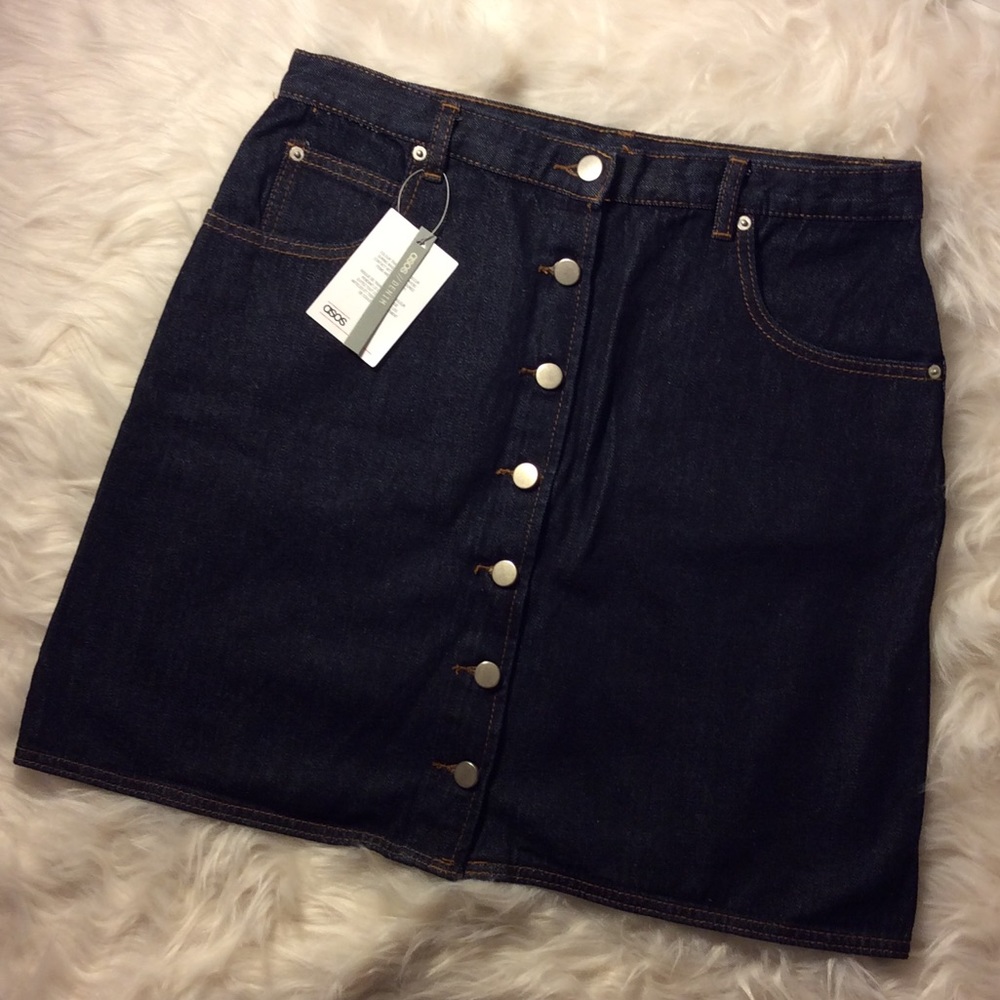 Denim NWT asos skirt