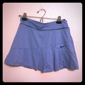 Light Blue Nike Tennis Skirt - Small