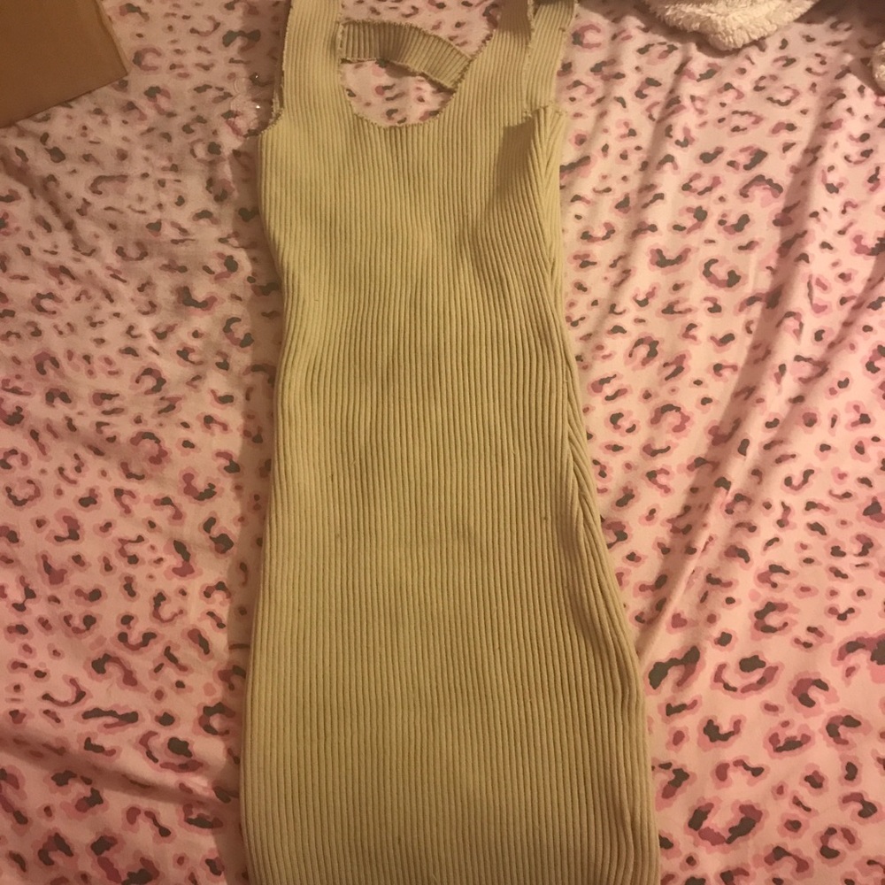 Beige necessary clothing dress NWOT