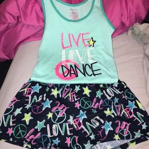 Live Love Dance pajama set