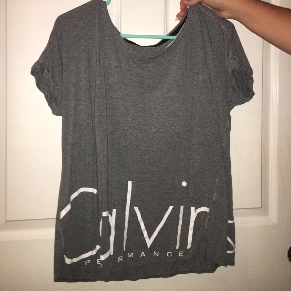 Grey Calvin Klein Tee