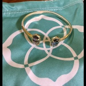 Kendra Scott Elton Bracelet in Black Pearl