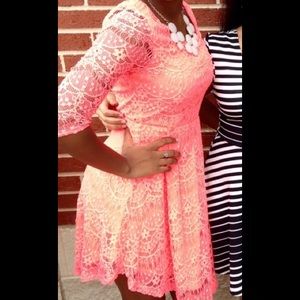 CHARLOTTE RUSSE Lace Dress