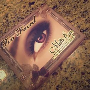Slightly Used Too Faced Matte Eye Pallet