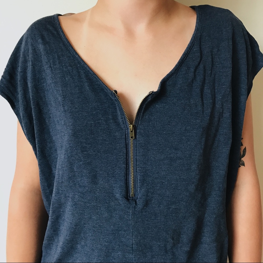 Forever 21, navy medium top