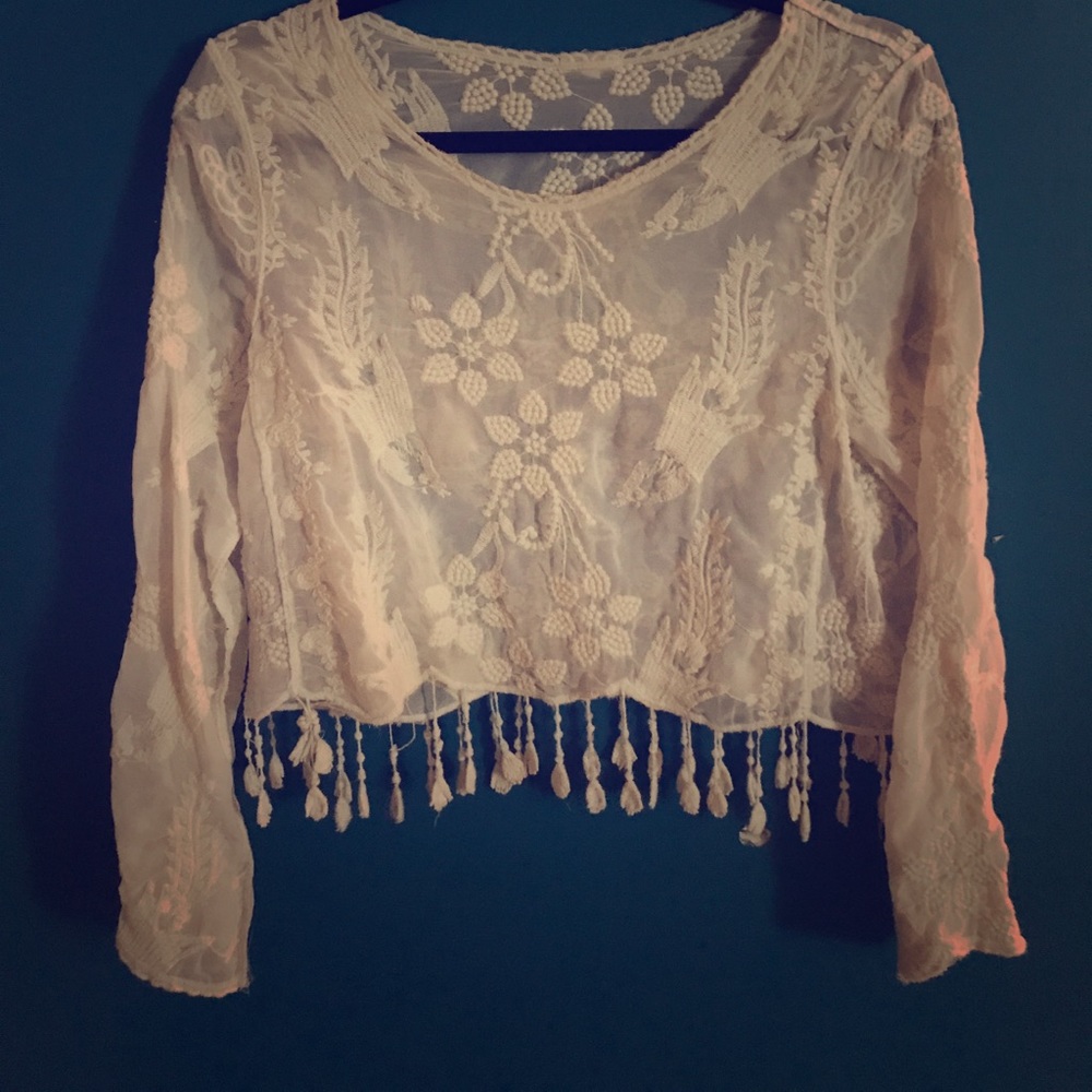 Women's See through long sleeve