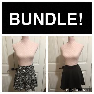 BUNDLE DEAL! 2 Skater Skirts