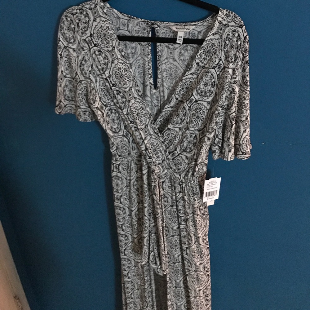 Cute patterned dress/ shorts romper?
