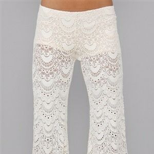 Boho lace pant
