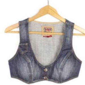 Guess premium jean vest 💋
