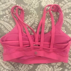 Lululemon pink sport bra