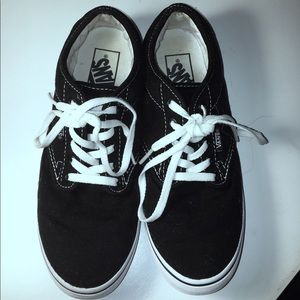 Black Vans!