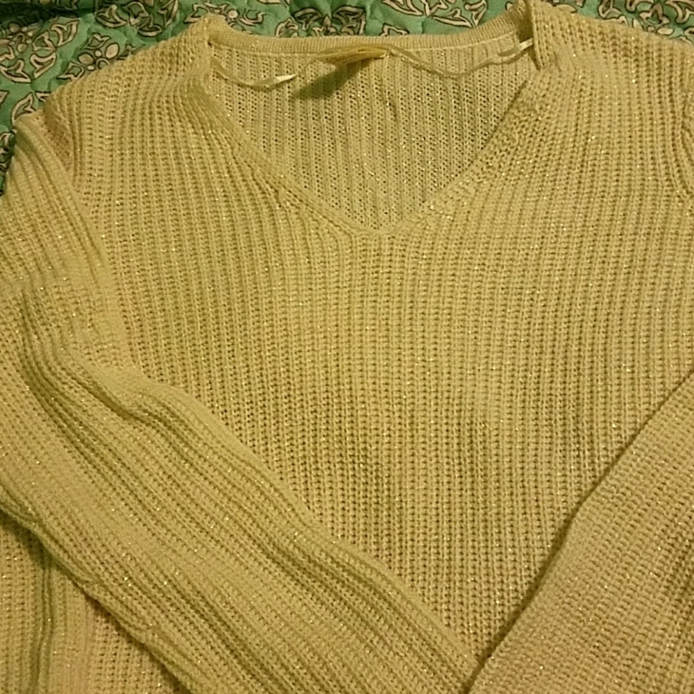 Sparkly winter sweater