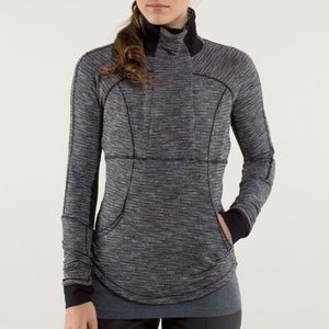 Lululemon Gray Pullover 1/2 Zip Jacket