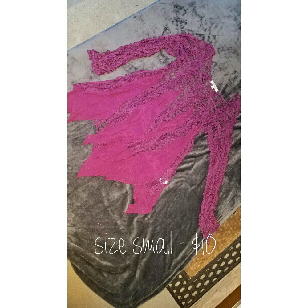Lace crochet top