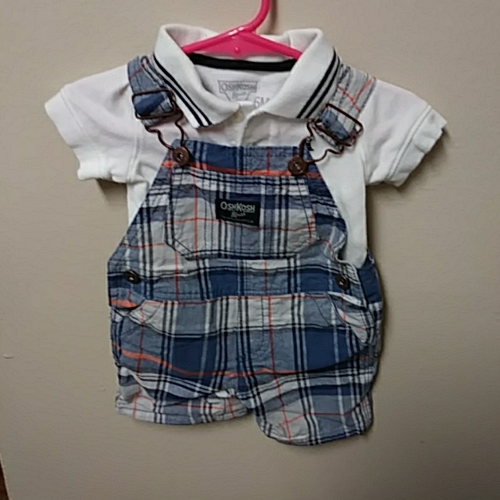 Old Navy baby boy's 2 piece overall set