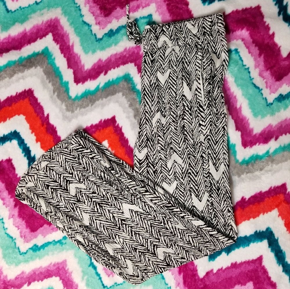 Aerie Abstract Print Woven Pants