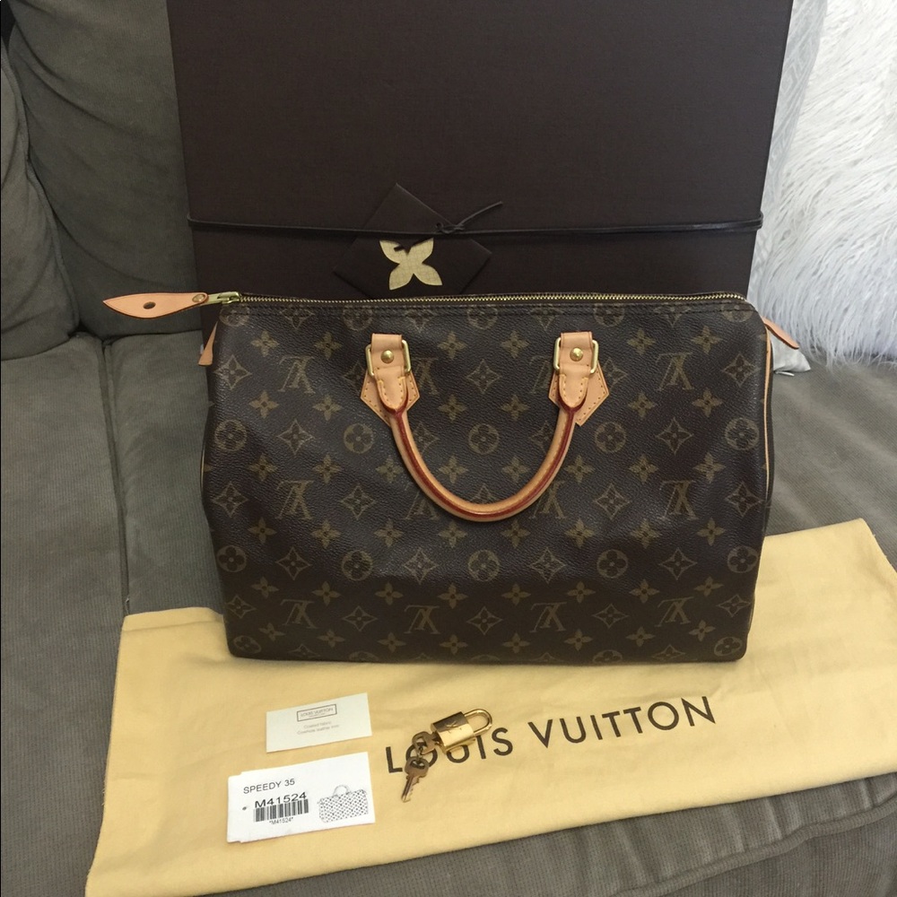 Authentic speedy 35 with receipt etc