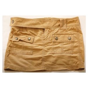 Abercrombie corduroy mini skirt size 00