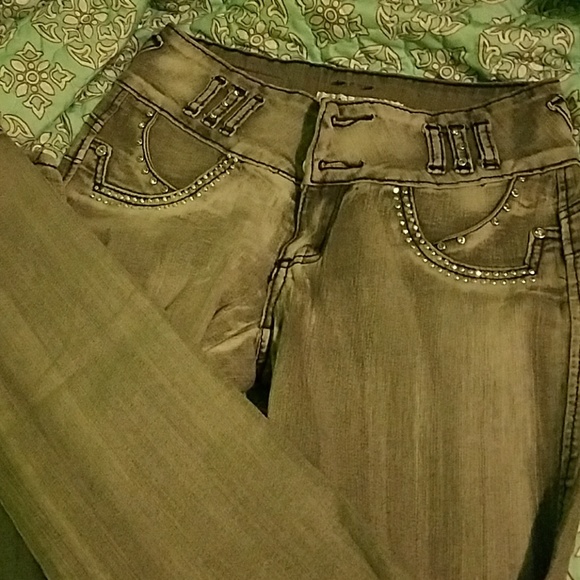 Awesome sparkly skinny jeans - Picture 1 of 4
