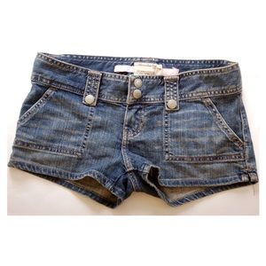 Abercrombie denim jean shorts size 0