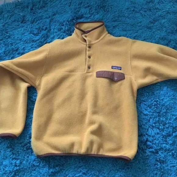 Patagonia Sweaters - Patagonia Pullover Synchilla Yellow