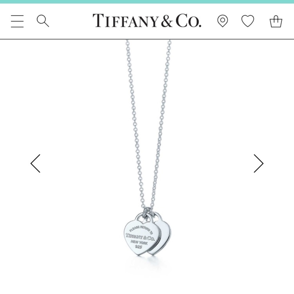 Small Tiffany & Co. Heart Necklace