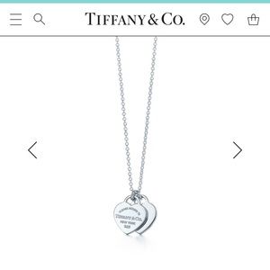 Small Tiffany & Co. Heart Necklace