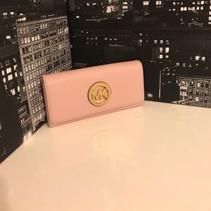SALE until 12:30 am! Michael Kors Leather Wallet